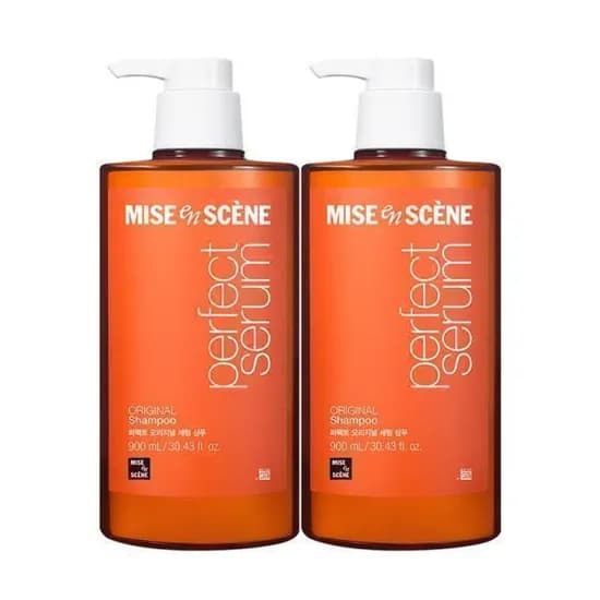 미쟝센 퍼펙트 오리지널 세럼 샴푸 900ml 2개