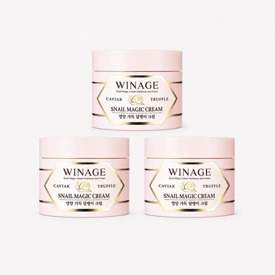 하루특가) 위네이지 스네일 매직 크림, 100ml, 3개