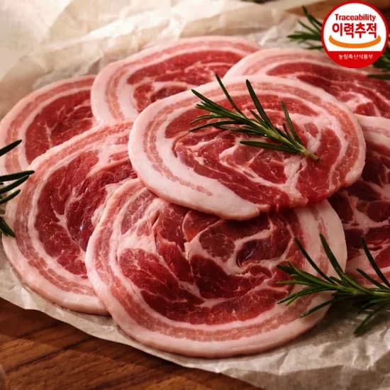 구이용 듀록 꽃삼겹 500g x 4팩