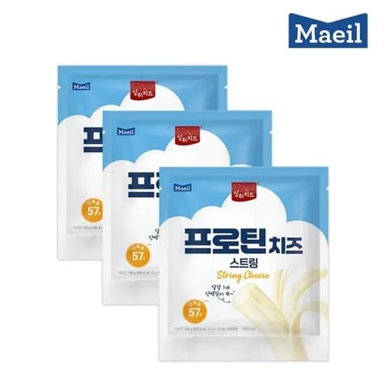 상하치즈 프로틴치즈 스트링 10개입X3 총 30개
