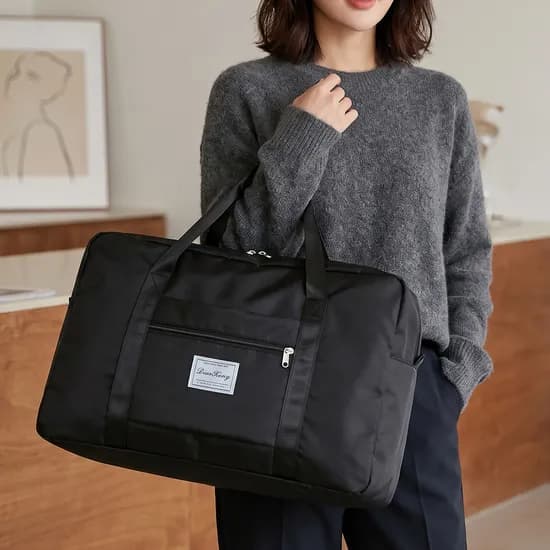 대용량 캐리어 보조 보스턴 백 블랙 2개