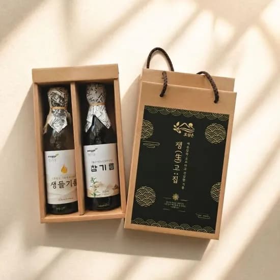 농가식품 참기름 생들기름 선물세트
