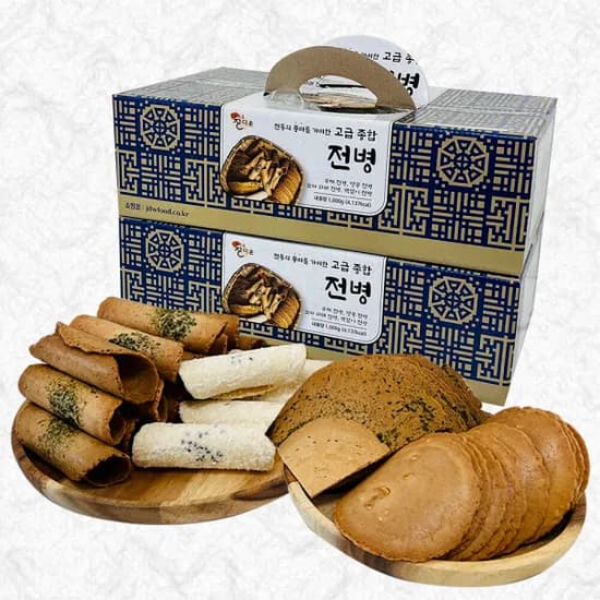 옛날과자 전통 고급종합전병 1kg+1kg