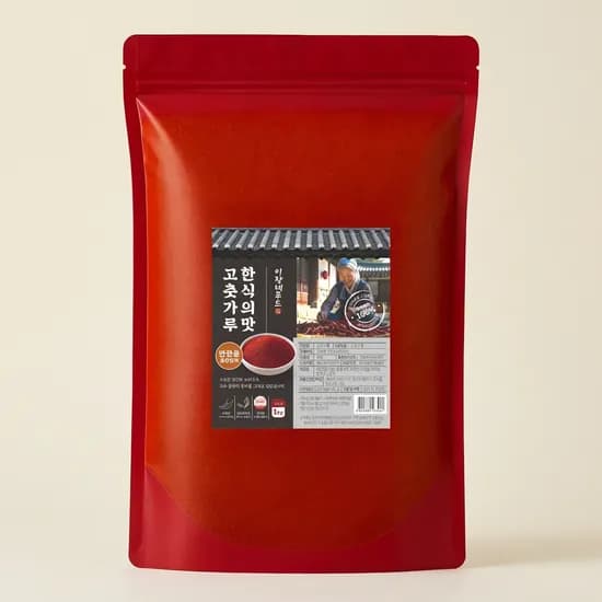 하루특가) 이장네푸드 고춧가루, 보통맛, 반찬용, 중간입자, 1kg, 1개