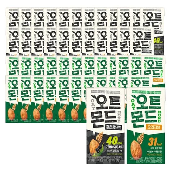 오트몬드 190ml 24입+오트몬드 검은콩 190ml 24입