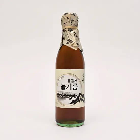 고궁 통들깨 들기름 100퍼센트 350ml 4개
