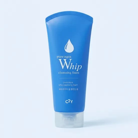 C2Y 퓨어 아쿠아 휩 클렌징 폼 120ml 4개