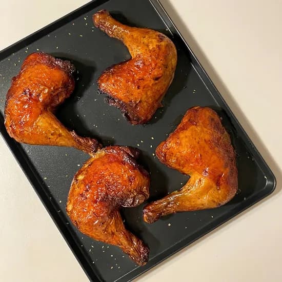 떴닭 에어프라이어 치킨 자이언트 통다리 1.3kg 1개