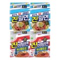 오뚜기 진밀면 2팩+진비빔면 2팩(총16개입)