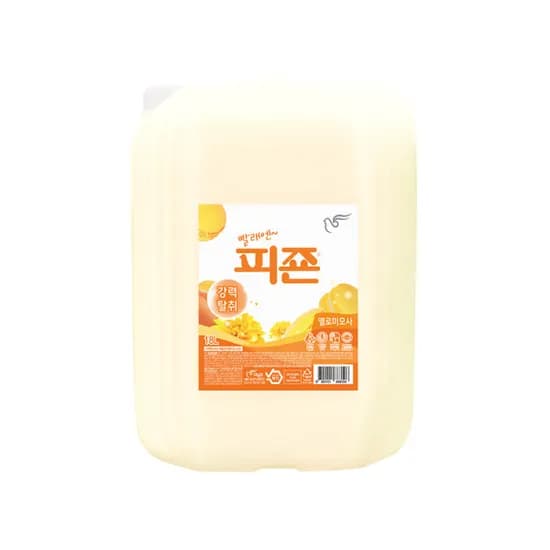 피죤 대용량 섬유유연제 18L 옐로미모사