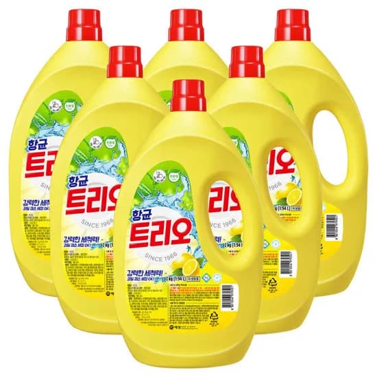 애경 항균 트리오 주방세제 2kg 6개