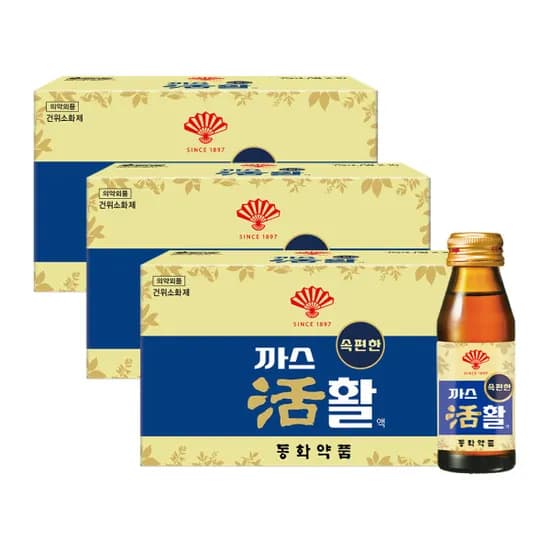동화약품 부채표 까스활 75ml 30개