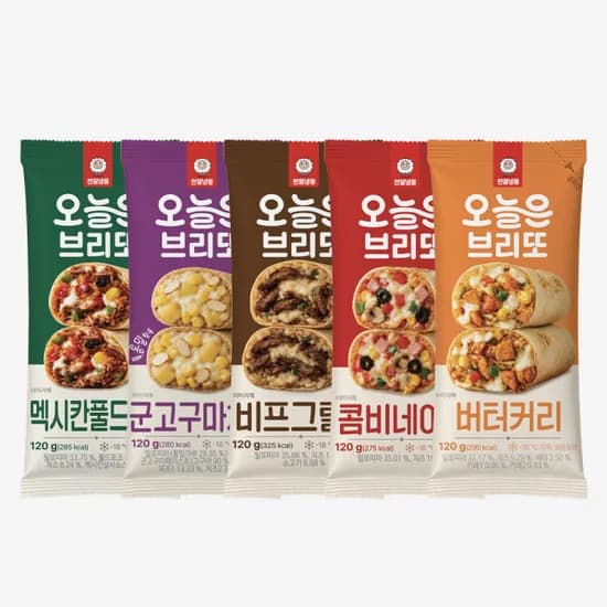 천일식품 브리또 6봉 골라담기