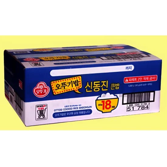오뚜기 신동진 큰밥 300g 18개