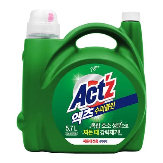액츠 수퍼클린 찌든때 5.7L 겸용 제품