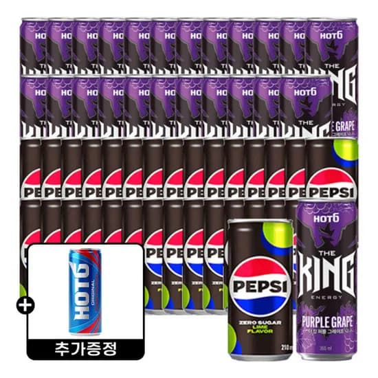 펩시제로라임 210ml 30캔 외 2종