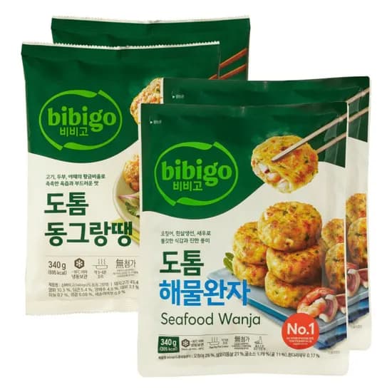 비비고 도톰동그랑땡 340g 2개 외 1종