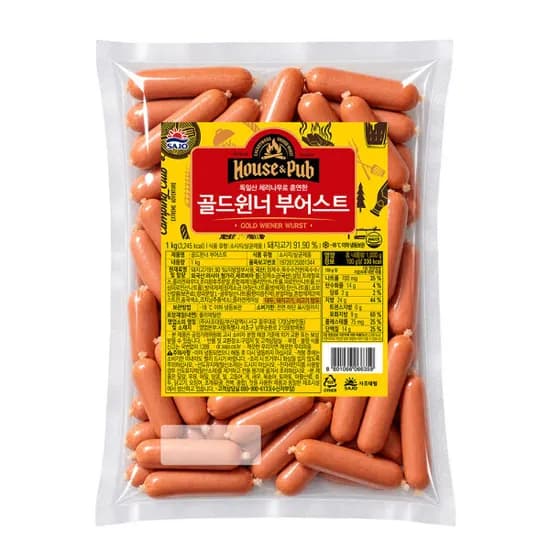 골드윈너부어스트 1kg x 1개