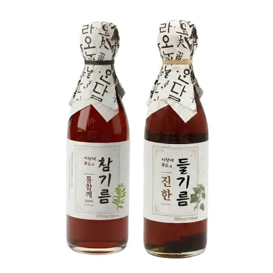 이장네 전통압착 참기름 외 1종 총 2병