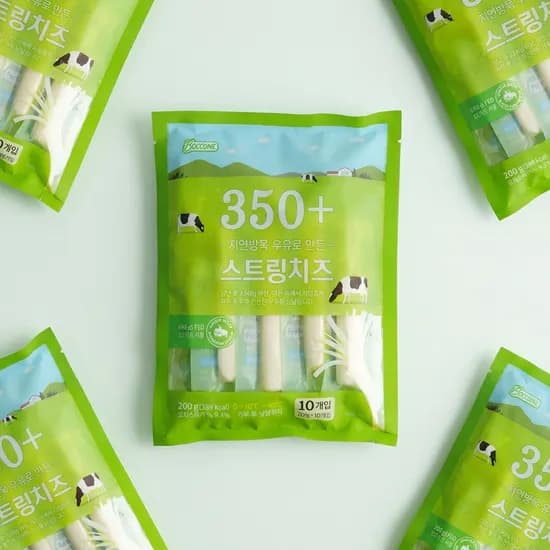 보꼬네 스트링치즈 모짜렐라 93프로 200g 4개
