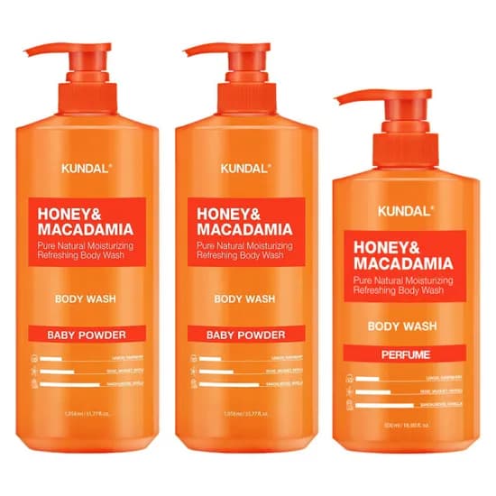 쿤달 퓨어 퍼퓸 바디워시 8종 1058ml 2개 + 500ml