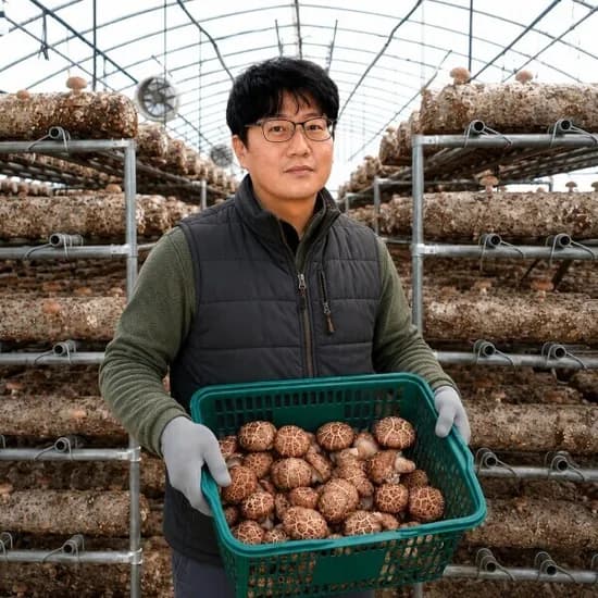 무농약 표고버섯 생표고버섯 파지 1kg