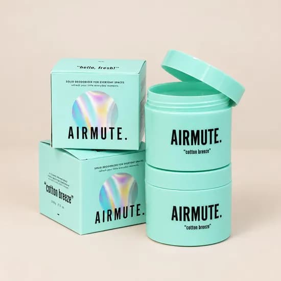 AIRMUTE 고체 탈취제 코튼브리즈 300g 2개