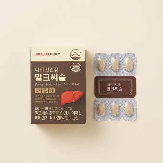 대원제약 파워 간건강 밀크씨슬 30정 3박스