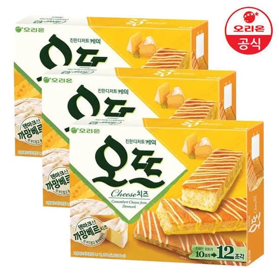 오뜨 치즈 12P 288g 3박스