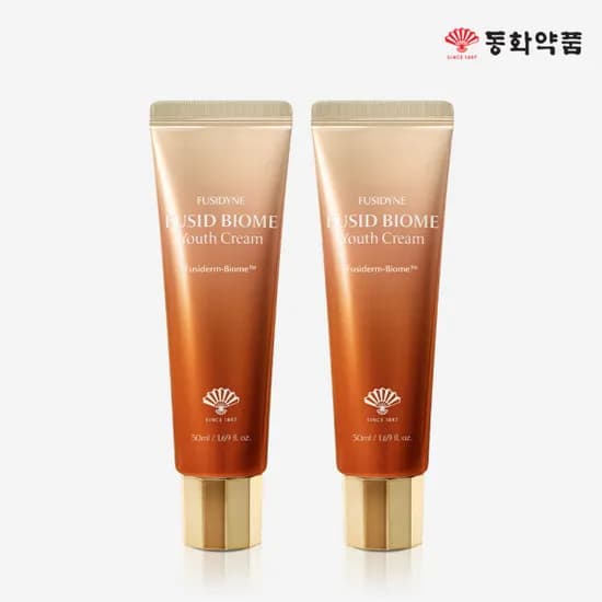 동화약품 후시다인 후시드 바이옴 유스 탄력 영양 크림 50ml 2개