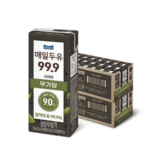 매일두유 99.9 서리태 190ml 48팩