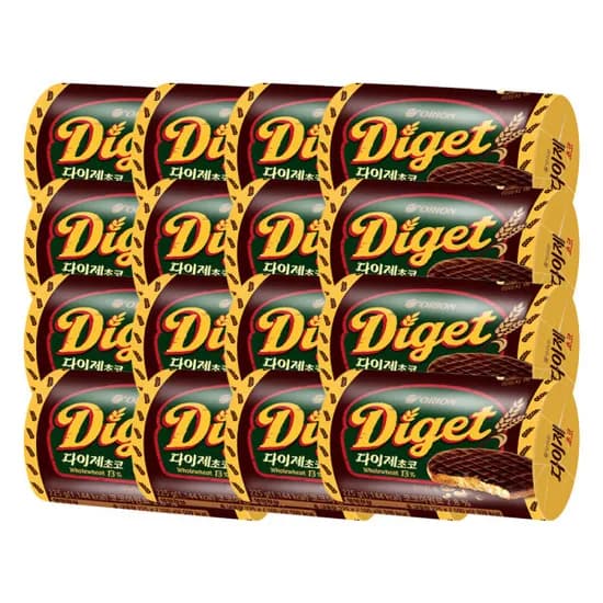 오리온 다이제 초코 225g x 16개