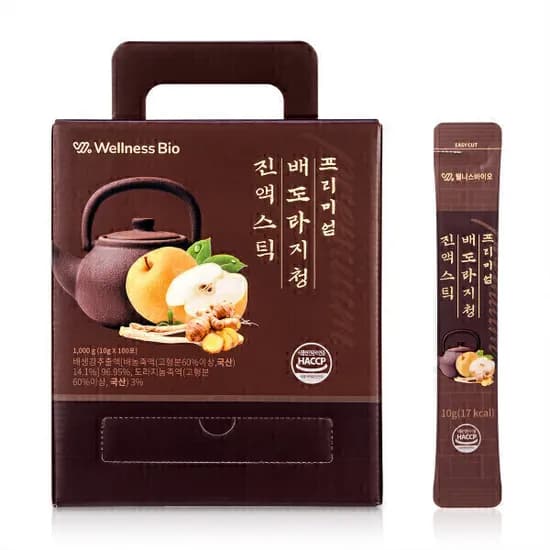 프리미엄 배도라지청 쌍화 진액스틱 10g 100포 약도라지배쌍화