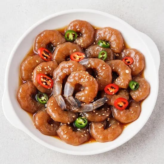 어촌명가 간장 깐새우장 1kg 1개