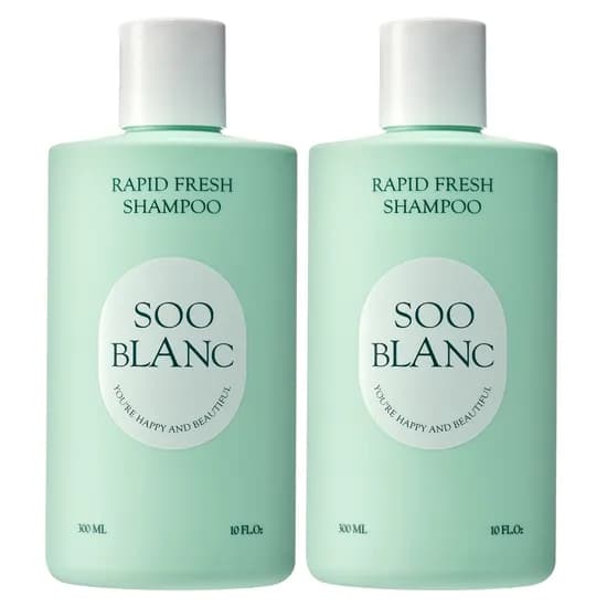 수블랑 래피드 프레쉬 샴푸 300ml 2개
