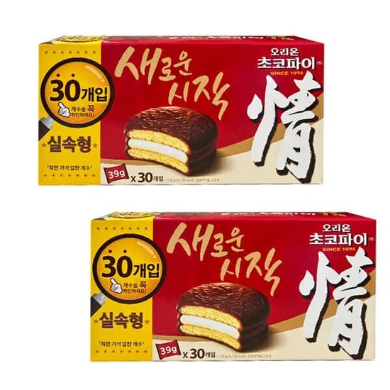 오리온 초코파이 1170g 30개입 2개