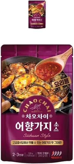 차오차이 어향가지 소스 100g 2개