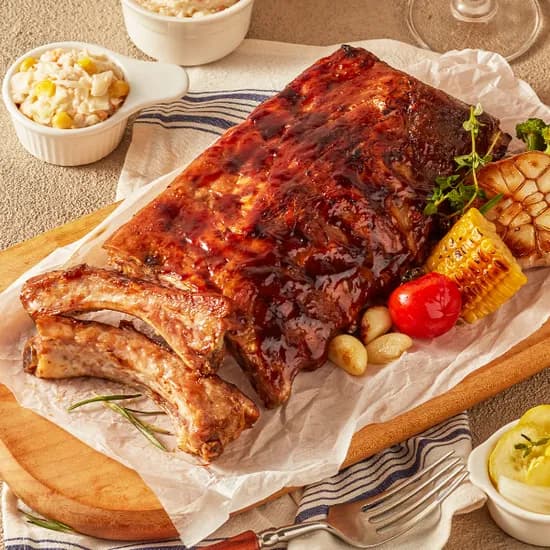 미트프로젝트 스위트 BBQ 폭립 500g 2개