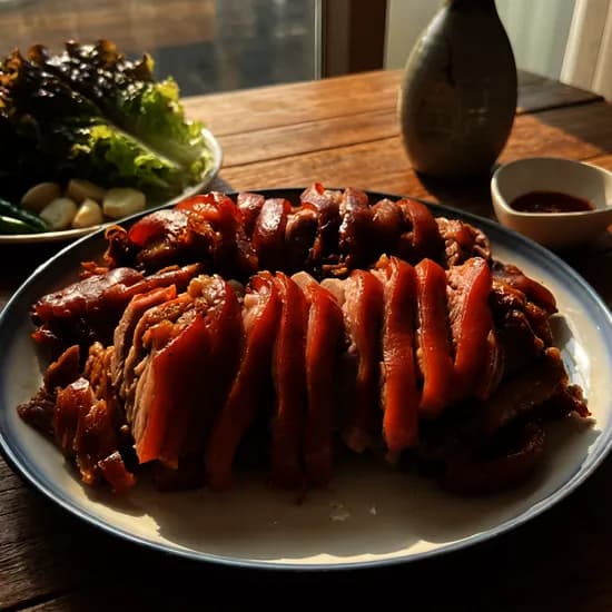 국내산 앞다리 모임 캠핑 통족발 왕족발 1.4kg 1팩