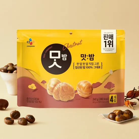 CJ 맛밤 60g 24개