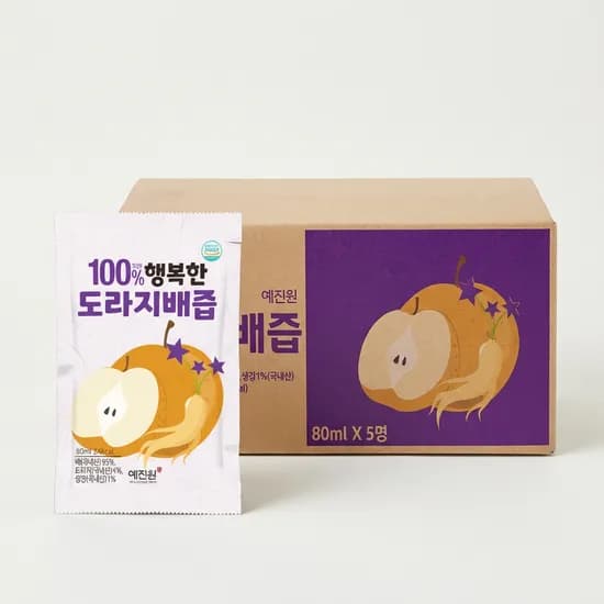 예진원 행복한 도라지배즙 80ml 100포