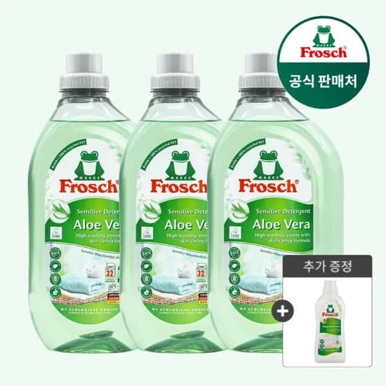 프로쉬 독일 세탁세제 1.5L 3개