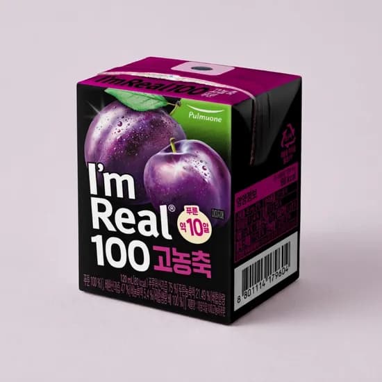 아임리얼100 고농축 푸룬 120ml 24개