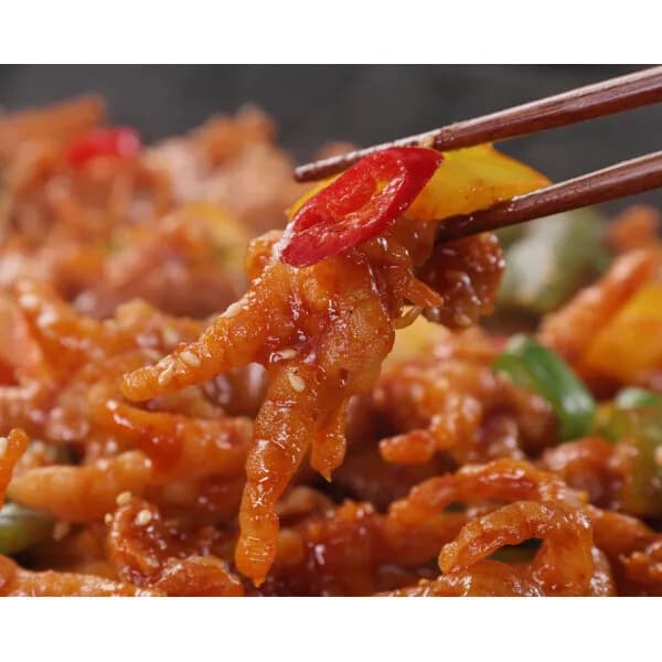 위즈인터내셔널 직화구이 무뼈 닭발 8팩 (팩당 150g 총 1.2kg)