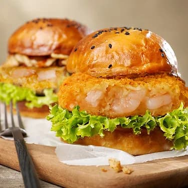 새우함량55% 오오통살 새우까스 새우패티 1kg (20개입) 15,800원
