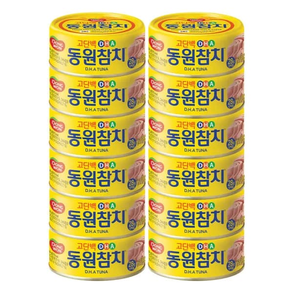 동원 DHA 참치 150g 원터치 12캔 22,900원