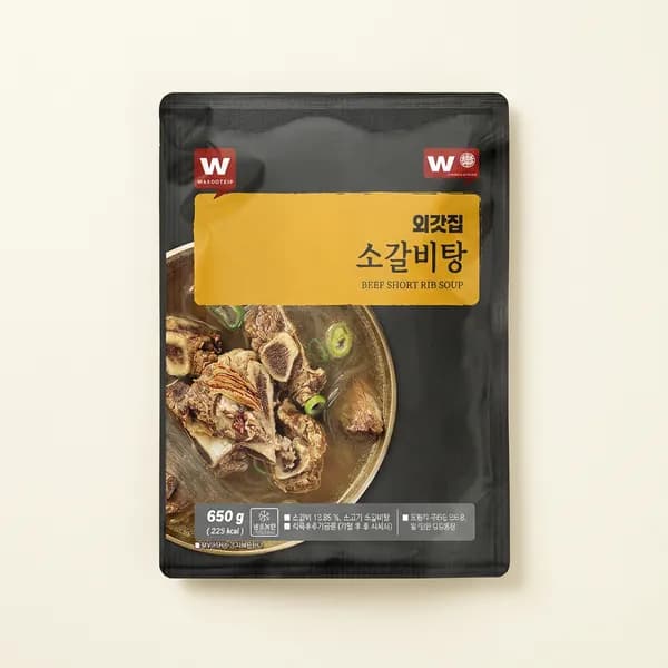 외갓집 소갈비탕 650g 10개