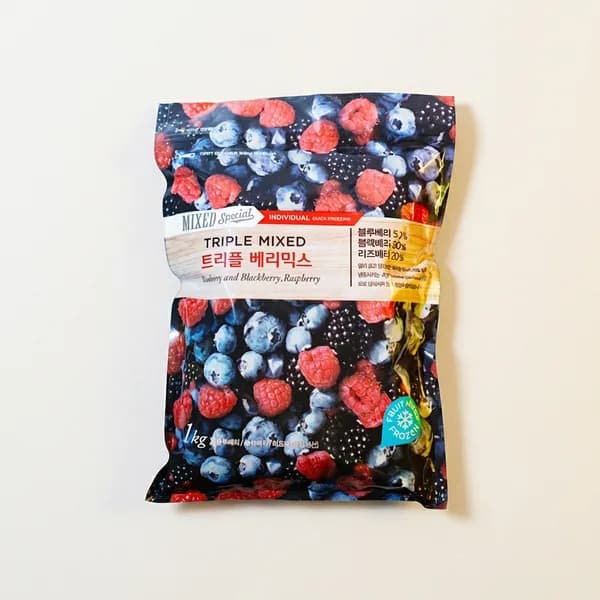 냉동 트리플 베리믹스 1kg 1개 10,900원