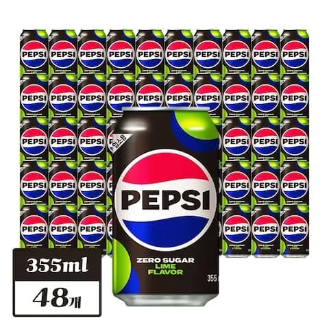 펩시 제로슈거 라임향 355ml x 48개 업소용 26,226원
