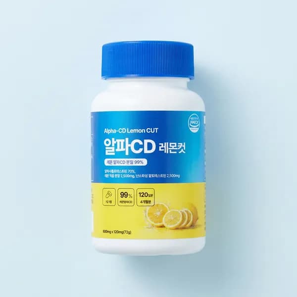 알파CD 레몬컷, 120정, 2개